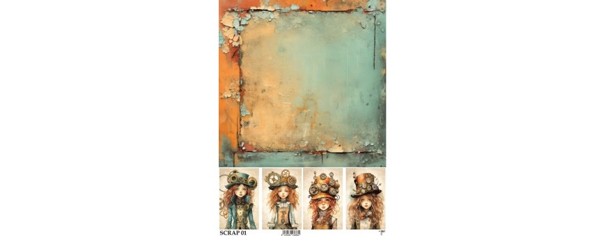 PAPEL SCRAP A3 CREATIVITY