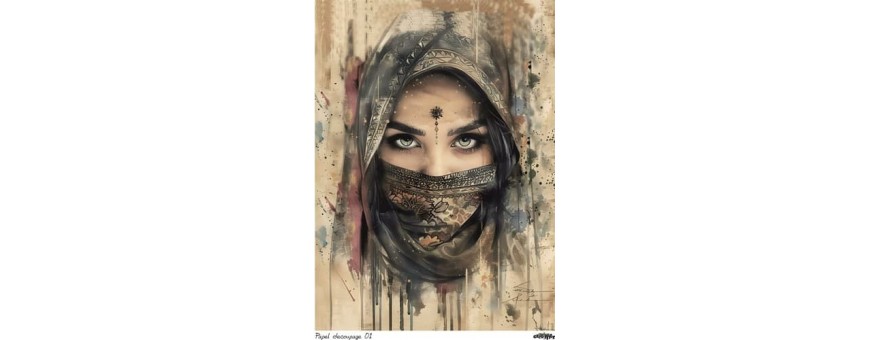PAPEL DECOUPAGE A4